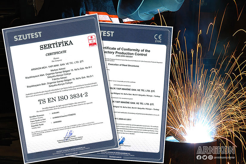 CERTIFICATION IN THE PRODUCING OF STEEL CONSTRUCTION