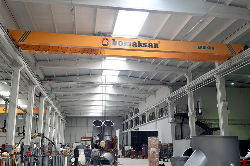 Travelling Crane delivery to Bomaksan Konya Factory