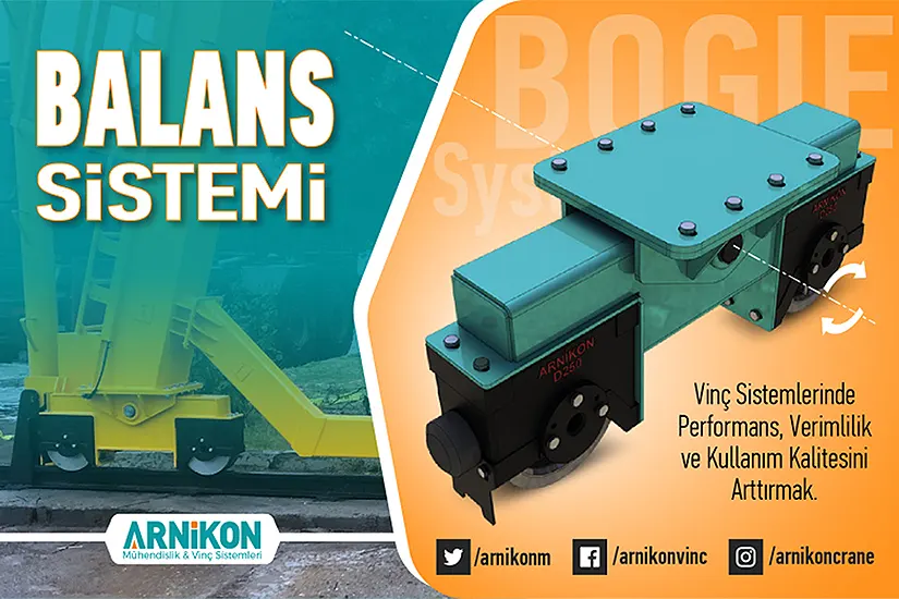 Effects of bogie system on crane travelling mechanisms